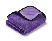 Auto Essentials 800GSM XXL Car Drying Towel 70x90cm Purple Microfibre Twist Loop
